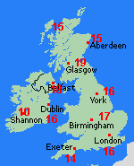 Forecast Thu May 02 United Kingdom